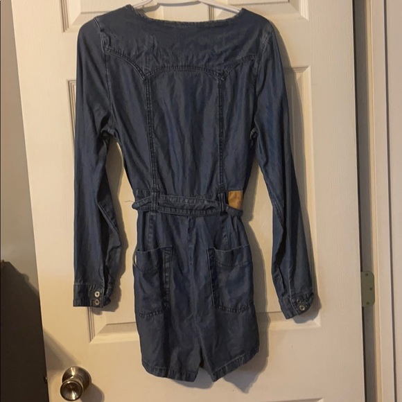 Denim romper - Picture 4 of 6